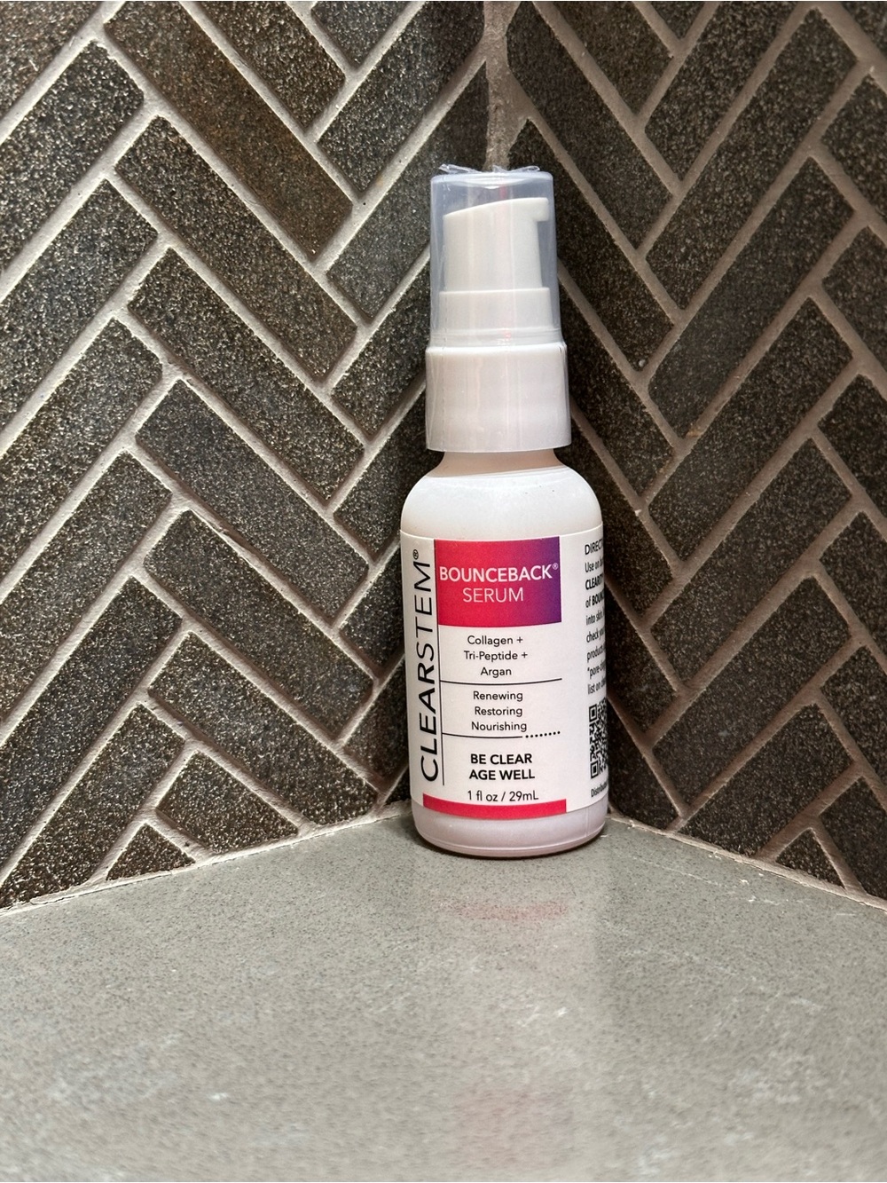 CLEARSTEM BounceBack Serum - Pink/White Collagen Face Serum